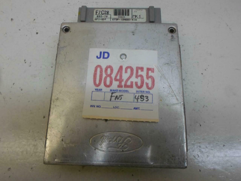 OEM Engine Computer Ford Tempo 1987 E73F-12A650-K1B Mk1 At PCM ECM ECU