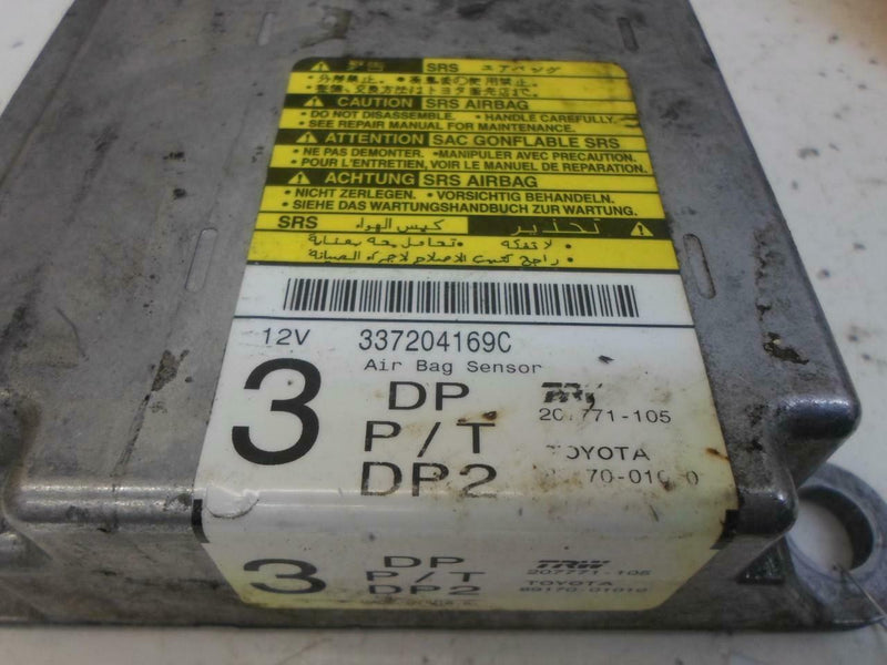 Airbag Control Module Toyota Matrix 2003 2004 89170-01010