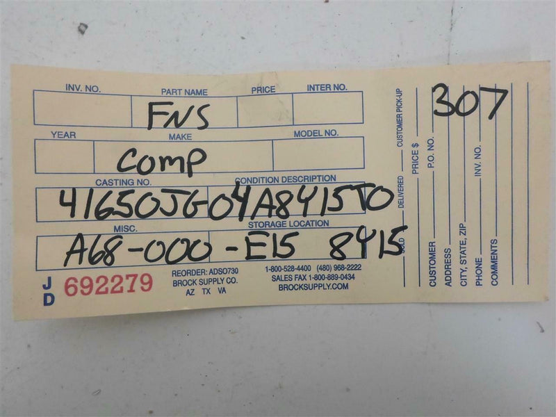 Transfer Case Control Module Nissan Rogue 2010 2011 2012 2013 41650 Jg04A