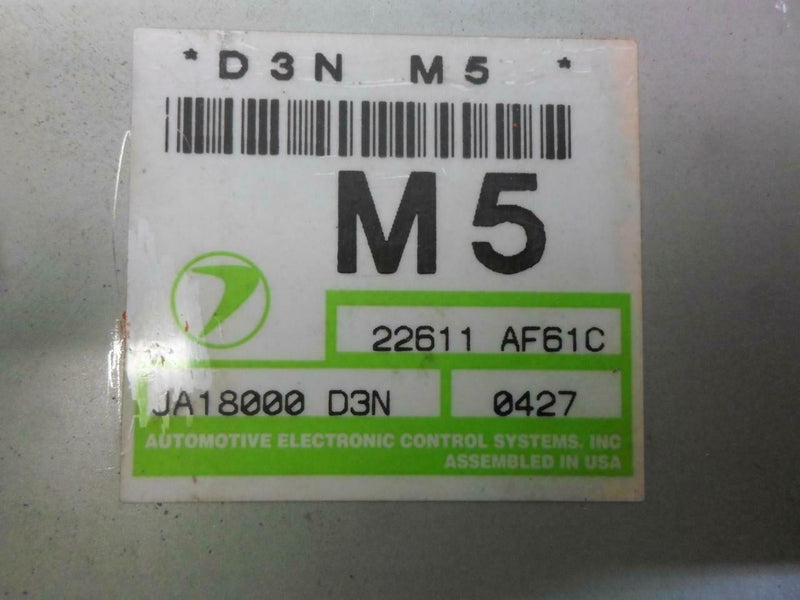 OEM Engine Computer Subaru Legacy 2000 22611 Af61C 2.5L ECM PCM ECU