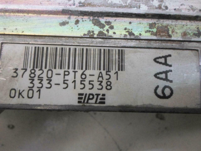 OEM Engine Computer Honda Accord 1992 1993 37820-Pt6-A51 At ECM PCM ECU