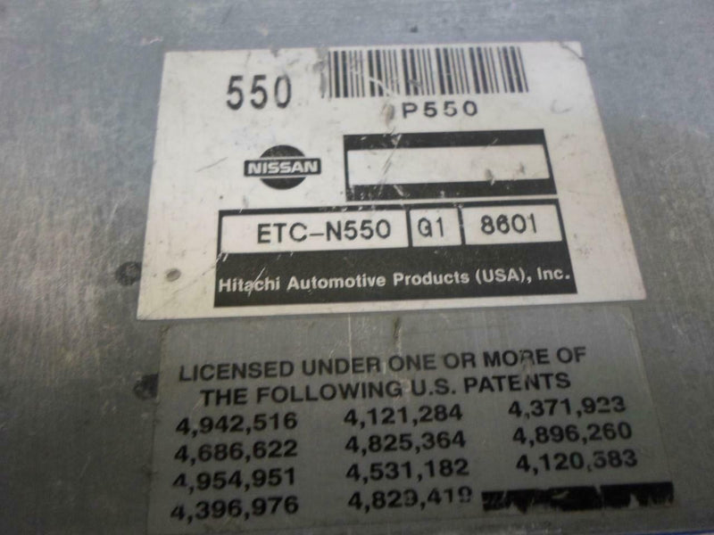 Transmission Control Module TCM TCU Nissan Altima 1998 1999 ETC-N550 G1