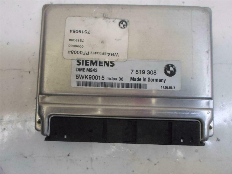 OEM Engine Computer for 2003, 2004, 2005 BMW X5 3.0L – 7 519 308