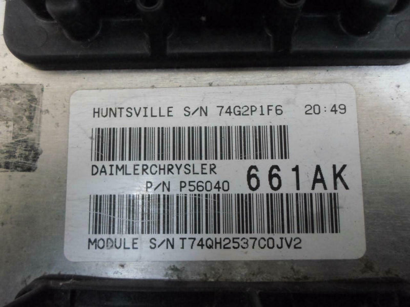 Multifunction Front Control Module Dodge Durango 2005 56040661AK