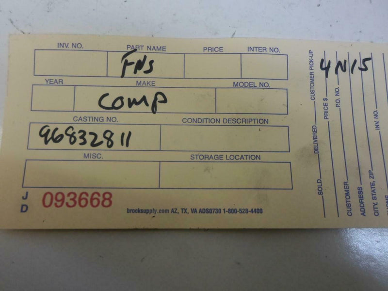 OEM Engine Computer Chevrolet Optra 2007 96832811 At PCM ECM ECU