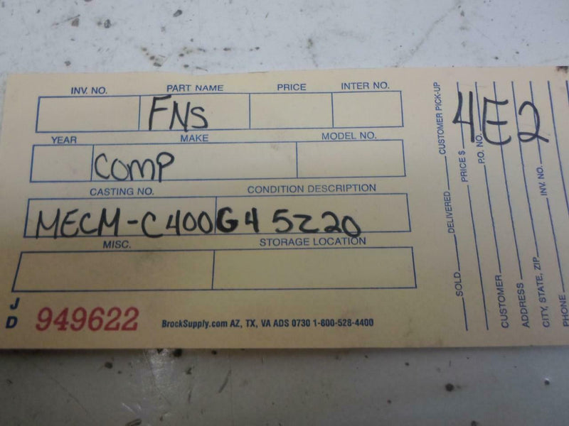 OEM Engine Computer Programmed Plug&Play Nissan Quest 1996 MECM-C400 G4 ECM PCM
