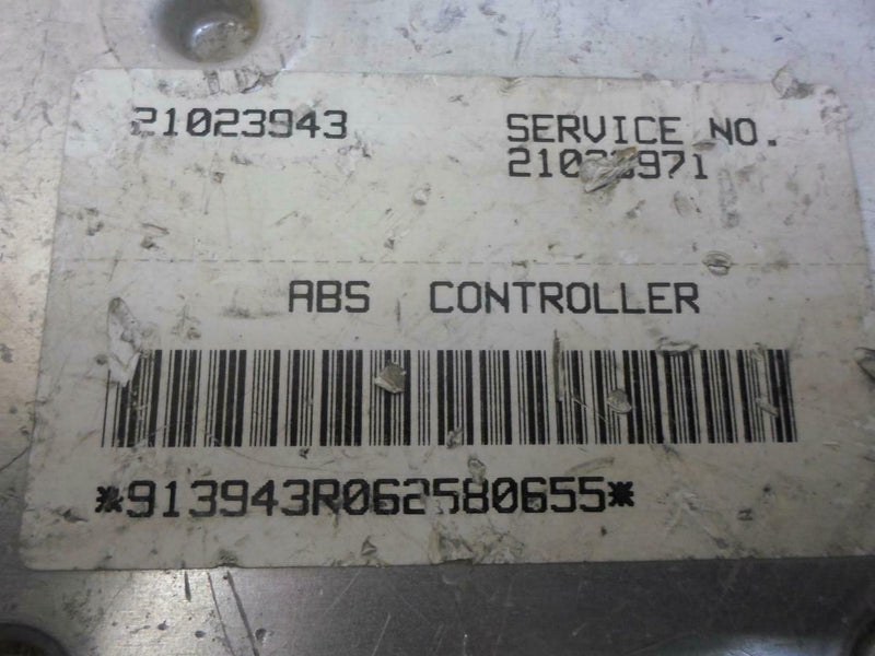 ABS Control Module Saturn S Series 1996 1997 1998 1999 21023943 21023971