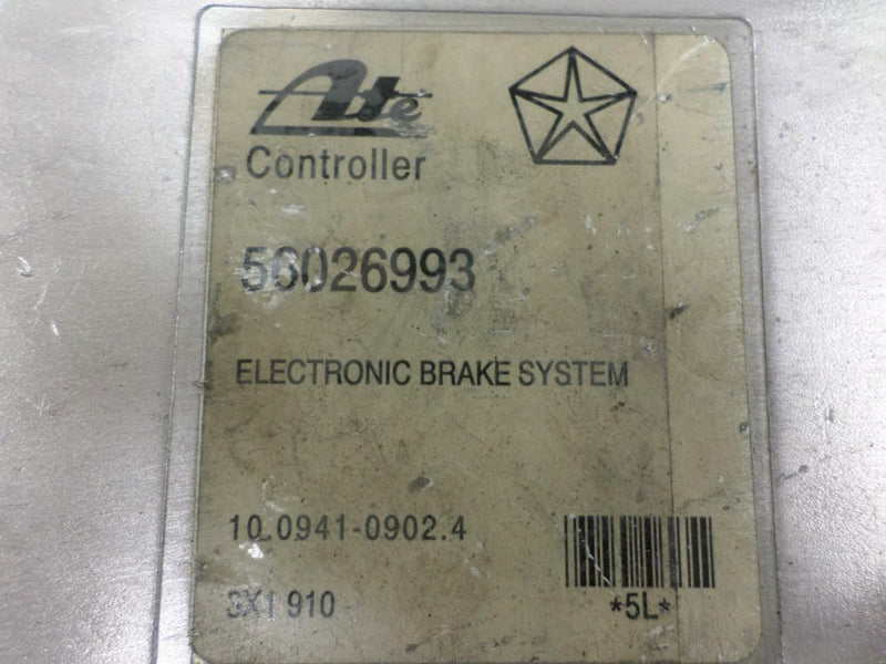 ABS Control Module Jeep Wrangler 1992 1993 1994 1995 56026993