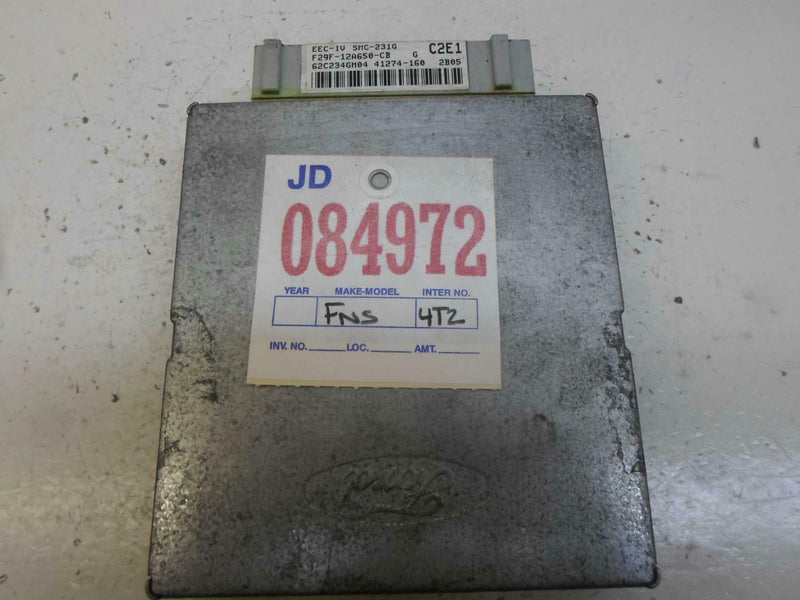 OEM Engine Computer Ford Aerostar 1992 F29F-12A650-Cb C2E1 3.0L At ECM PCM ECU