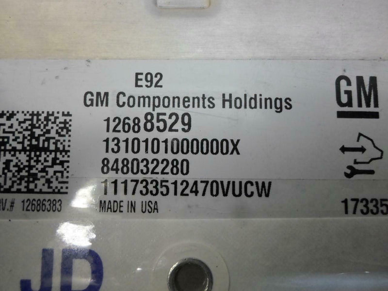 OEM Engine Computer Chevrolet Silverado 1500 2018 12688529 ECM PCM ECU