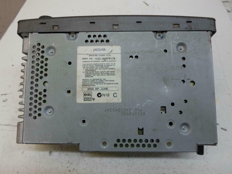 OEM Radio Jaguar X Type 2003 2004 1X43-18B876-Cb