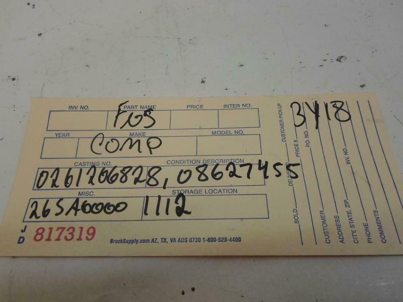 OEM Engine Computer Volvo 60 Series 2001 08627455 0261206828 ECM PCM ECU