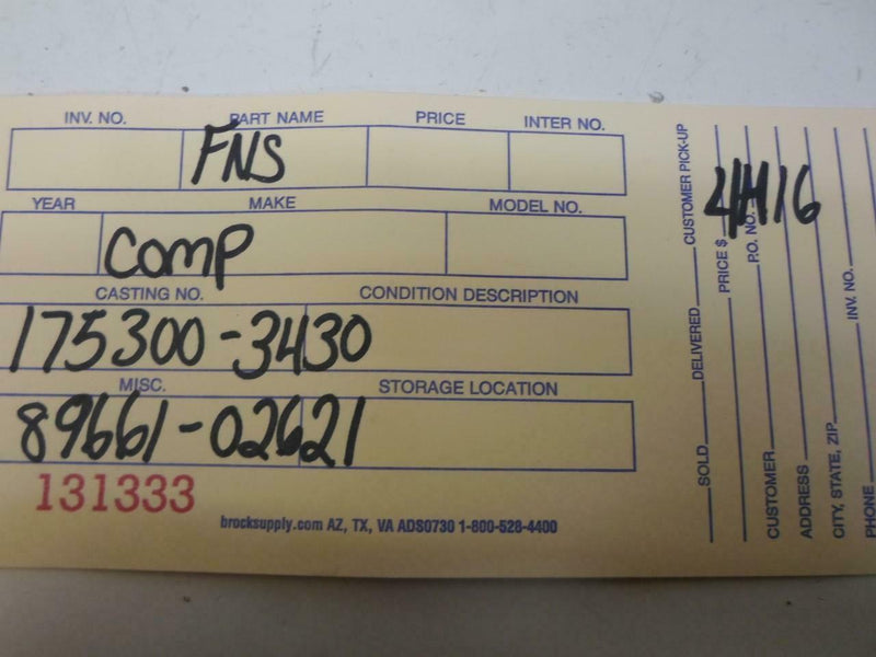 OEM Engine Computer Programmed Plug&Play Toyota Corolla 1999 2000 89661-02621 At