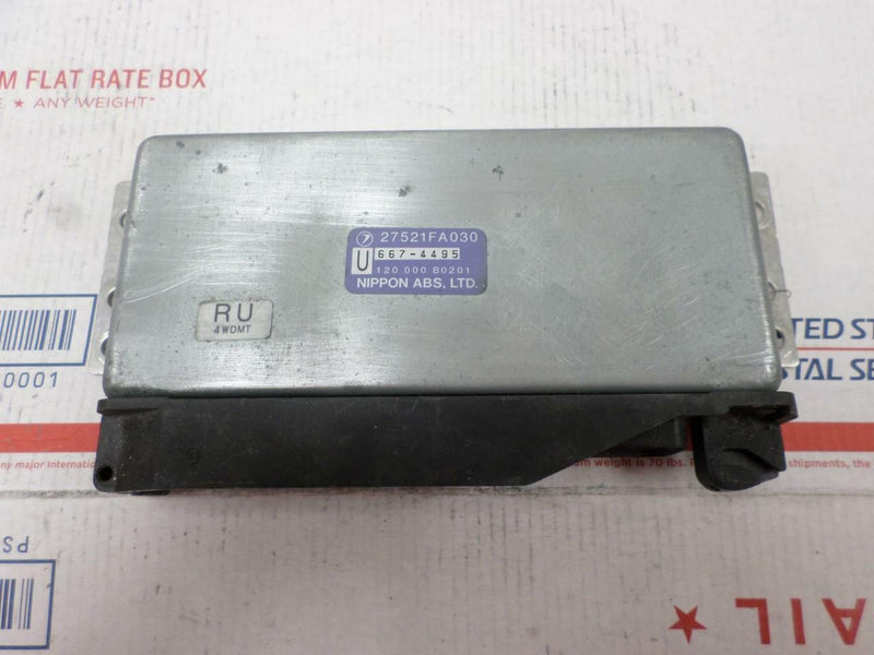 ABS Control Module Subaru Impreza 1993 1994 1995 1996 27521Fa030