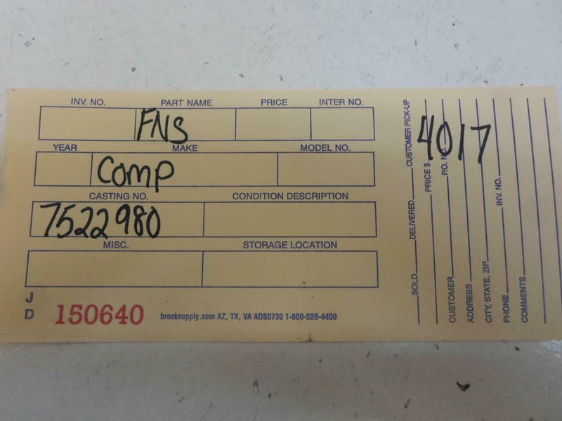 Transmission Control Module TCM TCU BMW 3-Series 325I 2002 2003 2004 7522980