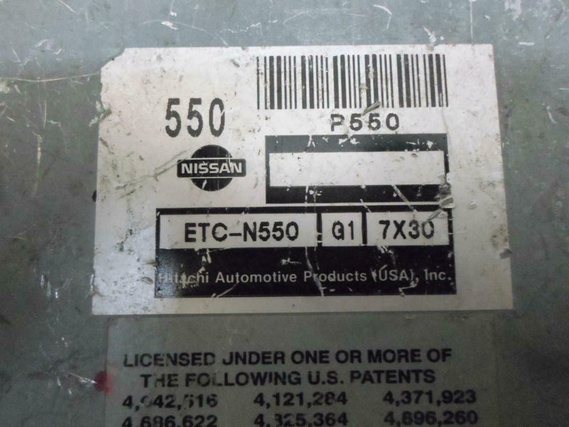 Transmission Control Module TCM TCU Nissan Altima 1998 1999 ETC-N550 G1