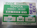 OEM Engine Computer Programmed Plug&Play Toyota Paseo 1992 1993 89661-16190 PCM