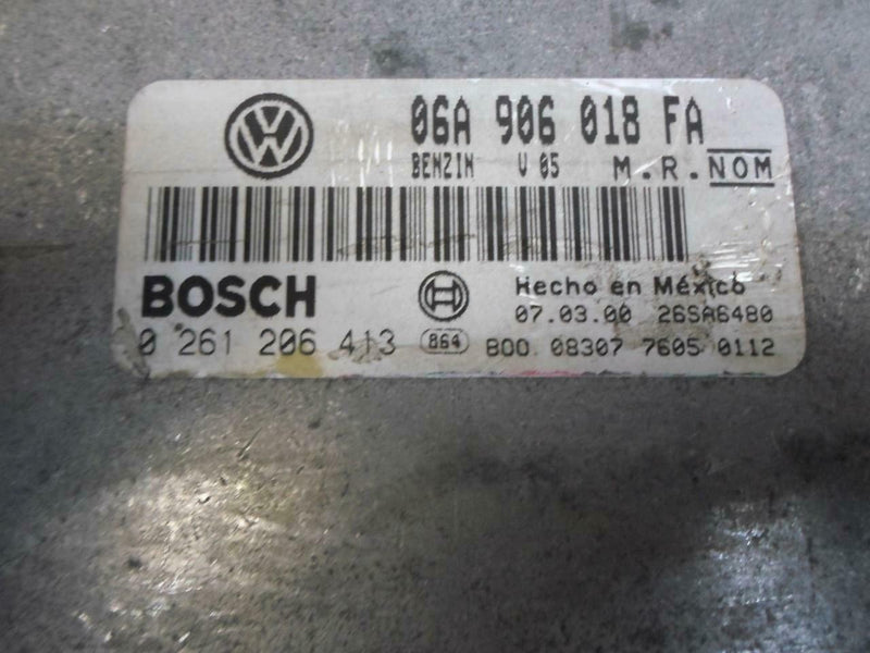 OEM Engine Computer Volkswagen Jetta 2000 2001 06A906018Fa 2.0L PCM ECM ECU