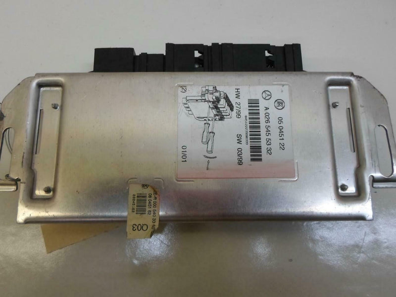 Signal Activation Body Control Module Mercedes-Benz CL-Class 2001 – 0265455332