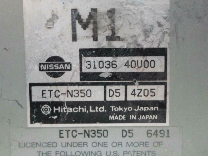 Transmission Control Module TCM TCU Nissan Maxima 1995 1996 31036 40U00