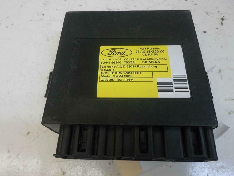 Theft-Locking Control Module for 2001 Ford Focus – 98AG15K600KC