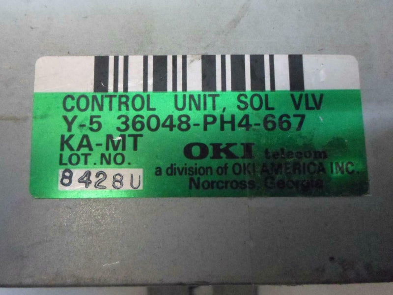 OEM Engine Computer Honda Accord 1988 1989 36048-Ph4-667 Mt PCM ECM ECU