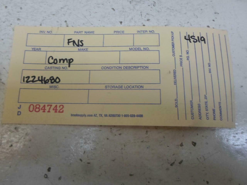 OEM Engine Computer Chevrolet Camaro 1980 1224680 ECM PCM ECU
