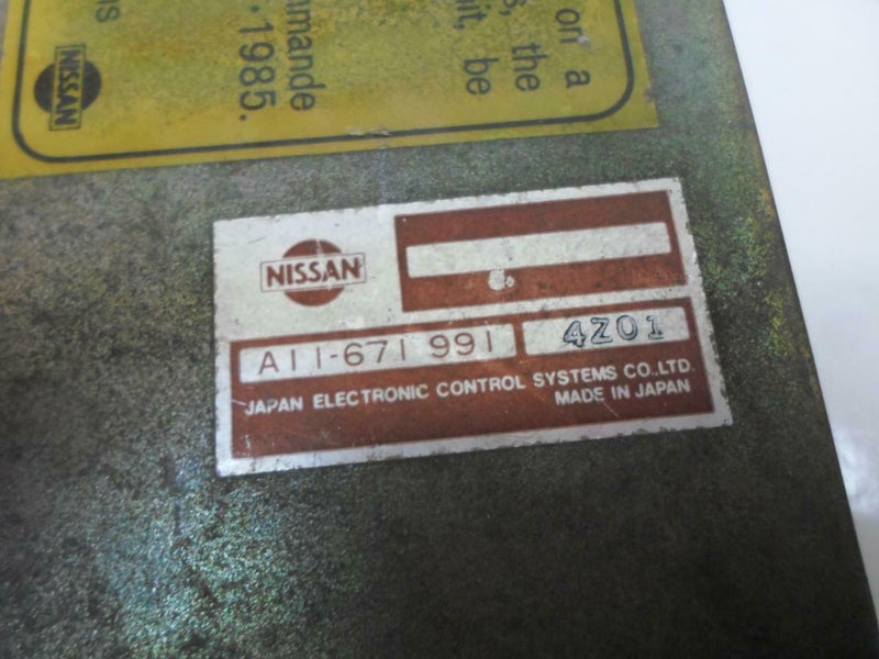 OEM Engine Computer Nissan 200Sx 1985 A11-671 991 At ECM PCM ECU