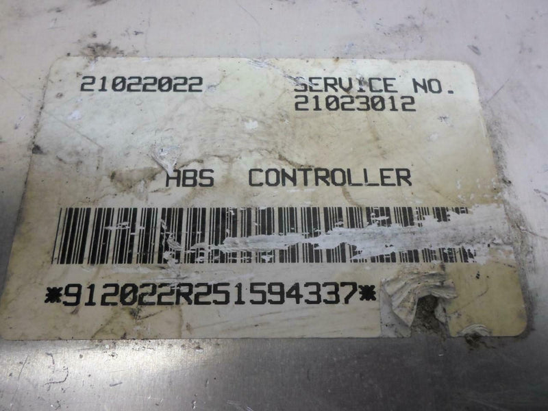 ABS Control Module Saturn S Series 1995 21023012