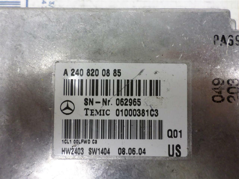 Voice Control Module Mercedes-Benz E-Class 2003 2004 2005 240 820 08 85