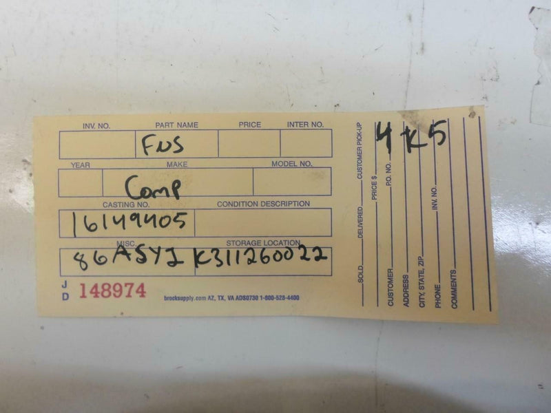 OEM Engine Computer Chevrolet Lumina Van 1991 1992 1993 16149405 3.1L ECU ECM