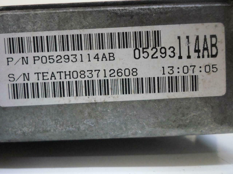 Transmission Control Module TCM TCU Chrysler Sebring 1997 1998 05293114Ab