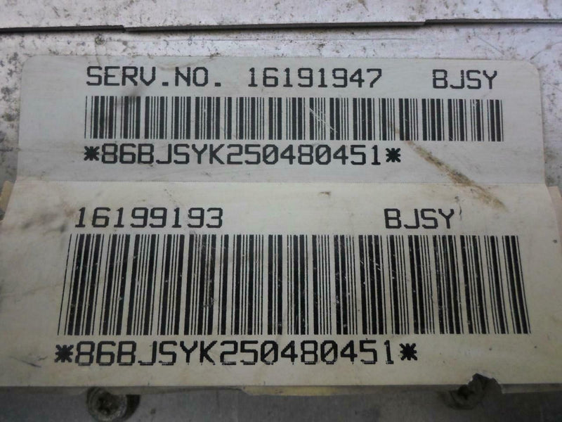 OEM Engine Computer Chevrolet Cavalier 1994 16191947 ECM PCM ECU