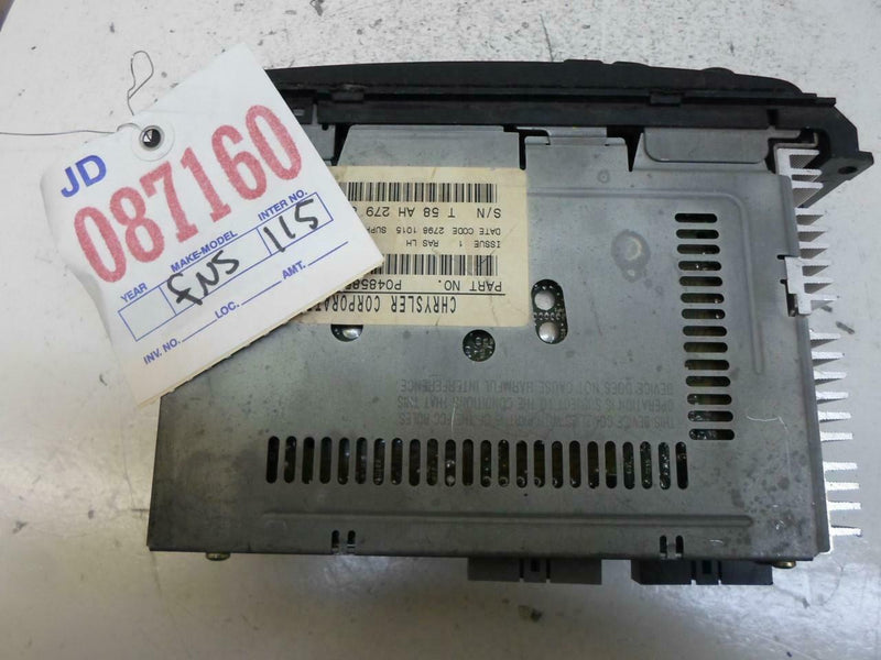 OEM Radio Dodge Caravan 2001 2002 04858583Ae Am-Fm-Cassette