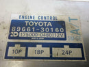 OEM Engine Computer Toyota Cressida 1986 1987 1988 89661-30160 At ECM PCM ECU