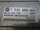 Transmission Control Module TCM TCU BMW X3 2004 2005 2006 7532988 2.5L