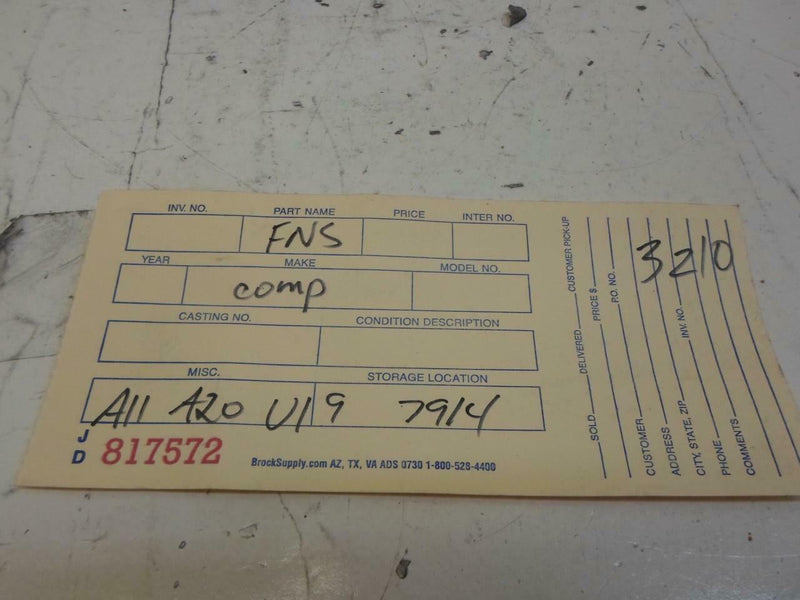 OEM Engine Computer Nissan Stanza Van 1988 A11-A20 U19 ECM PCM ECU