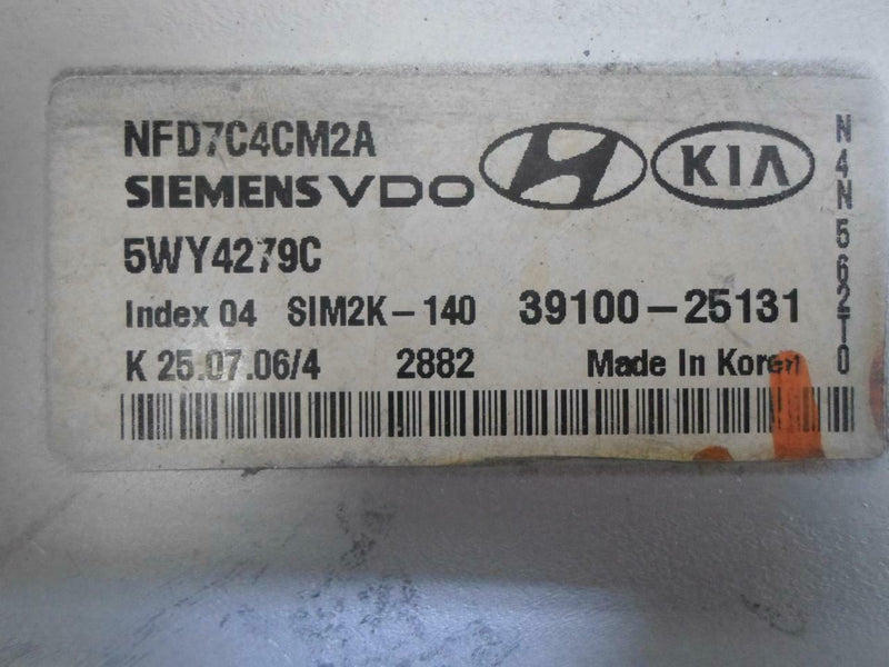 OEM Engine Computer Hyundai Sonata 2006 2007 2008 39100-25131 2.4L At PCM ECU