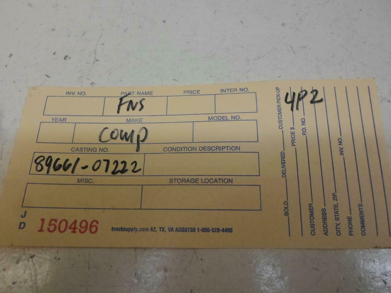 OEM Engine Computer Programmed Plug&Play Toyota Avalon 1999 89661-07222 ECM PCM