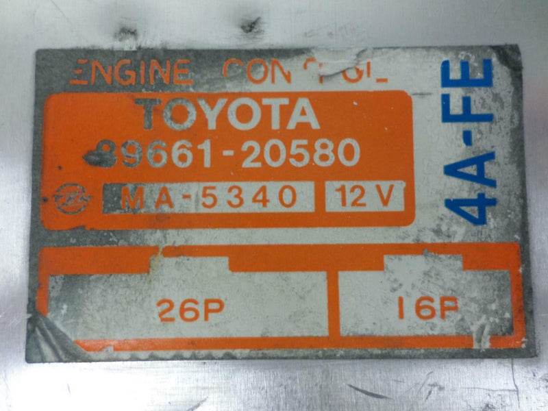 OEM Engine Computer Toyota Celica 1990 89661-20580 PCM ECM ECU