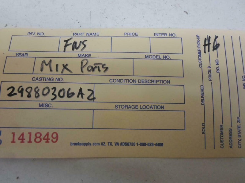 Airbag Control Module Toyota Avalon 1999 89170-07110