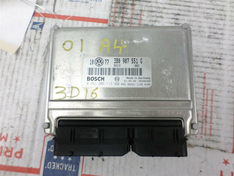 OEM Engine Computer Volkswagen Passat 2002 3B0907551G 2.8L V6 Dohc ECU ECM