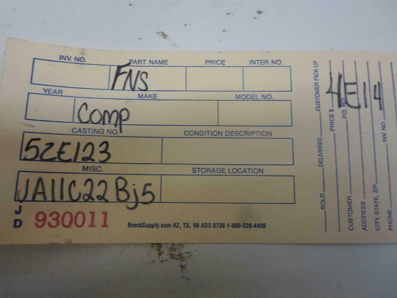 OEM Engine Computer Nissan Sentra 1991 1992 Ja11C22 Bj5 ECM PCM ECU