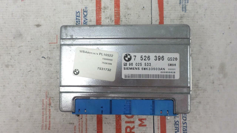 Transmission Control Module TCM TCU BMW E46 330I 2001 2002 2003 7526396 7531732