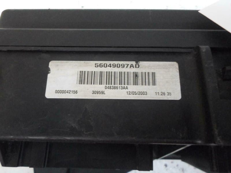 Totally Integrated Power Control Module TIPM Plug&Play Dodge Durango 2004 56049097Ad