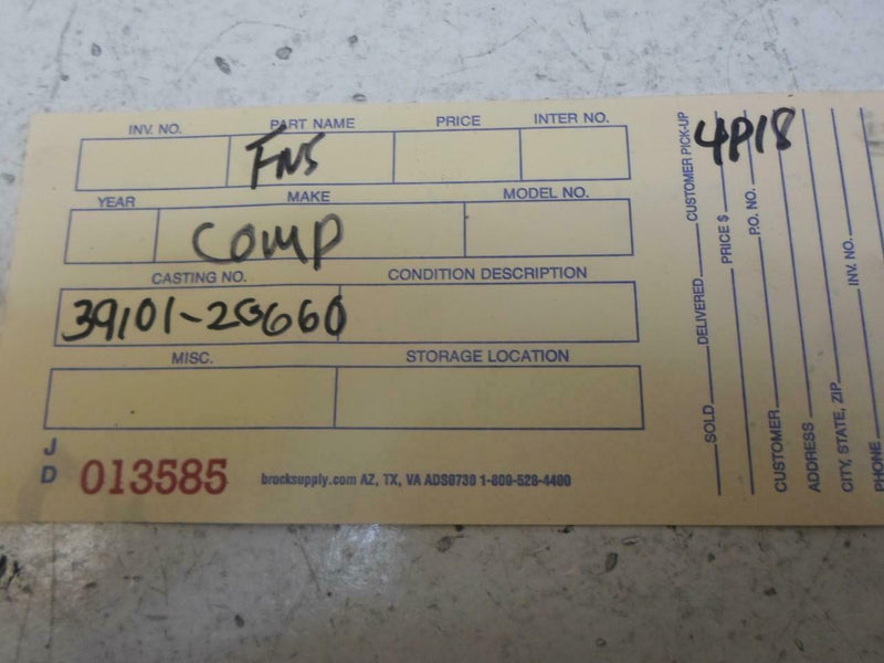 OEM Engine Computer Hyundai Sonata 2011 39111-2G660 39101-2G660 At ECM PCM ECU