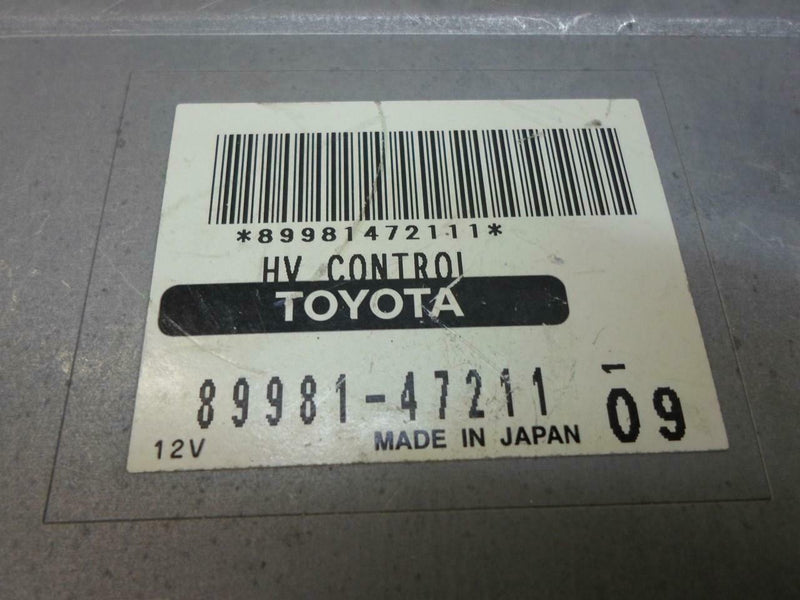 Hybrid Vehicle Control Module Toyota Prius 2006 2007 2008 2009 89981-47211