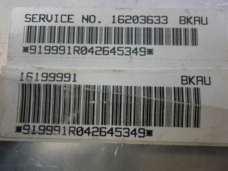 ABS Control Module Chevrolet Monte Carlo 1995 16203633