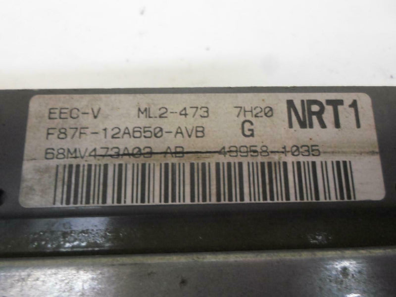 OEM Engine Computer Programmed Ford Explorer 1998 F87F-12A650-Avb Nrt1 PCM ECM