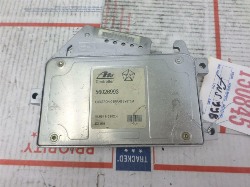 ABS Control Module Jeep Wrangler 1992 1993 1994 1995 56026993